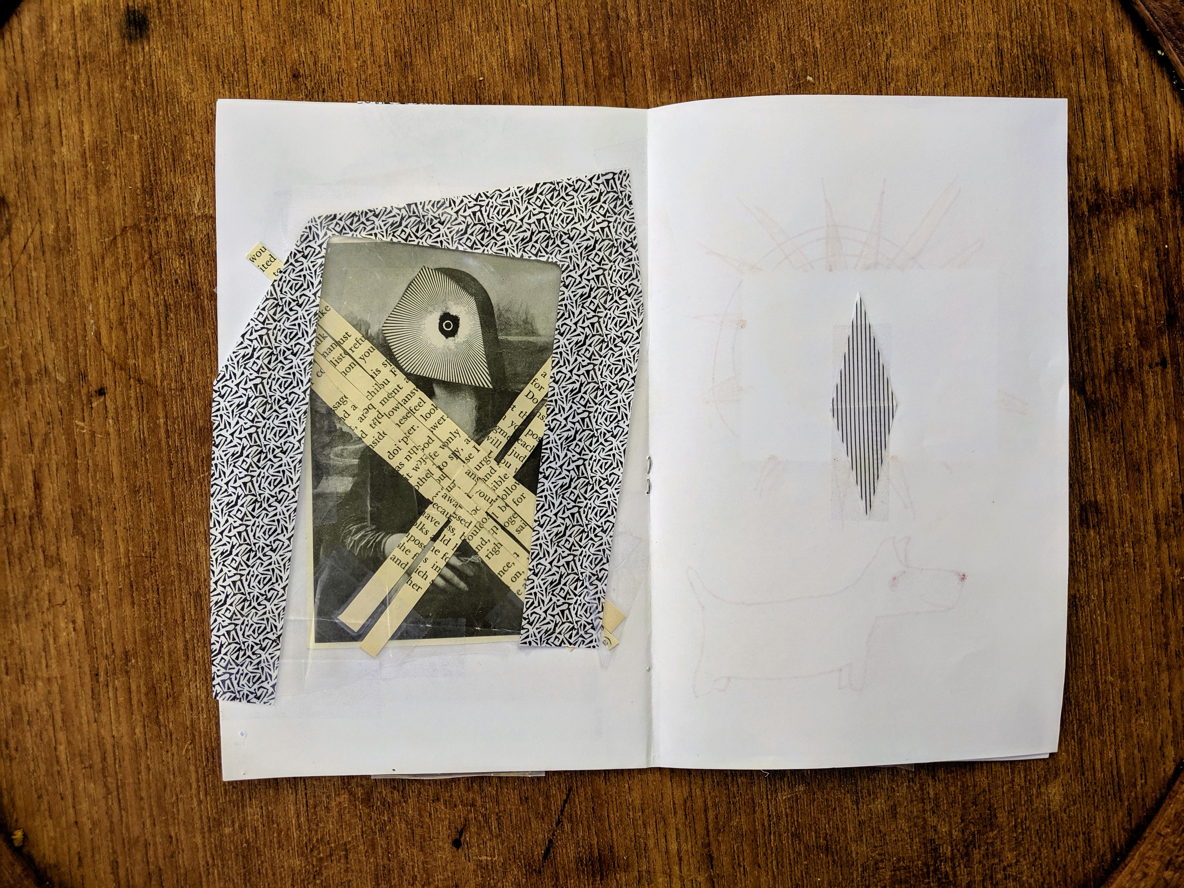 Spread from untitled collageChristopher Swift2019